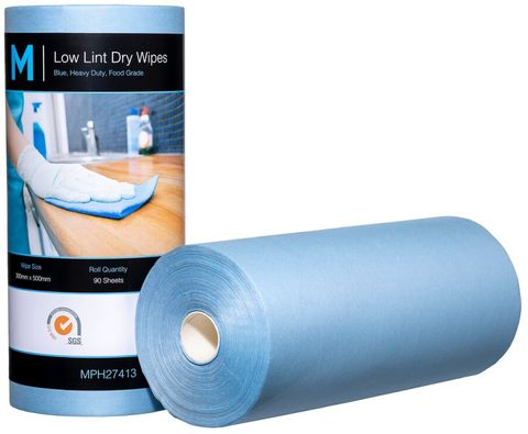 Matthews Low Lint Dry Wipe - Blue