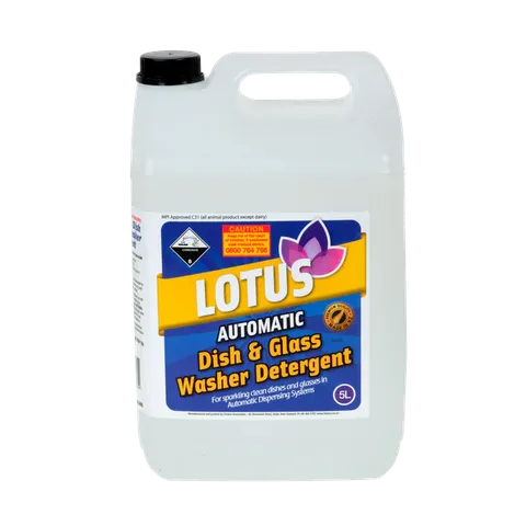 Lotus 5L Auto Dishwash and Glass Wash Liquid