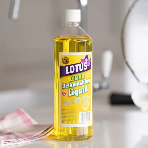 Lotus 1L Lemon Dishwash Liquid