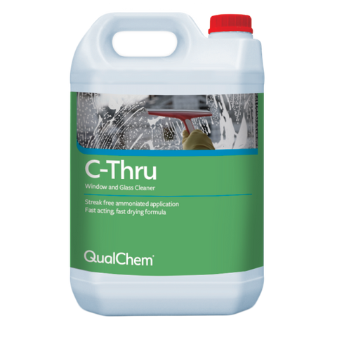 QualChem C-Thru Ready To Use Glass Cleaner - 5 Ltr