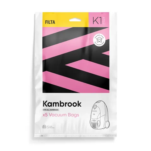 Filta Kambrook Jaguar Sanyo Vacuum Bags - 5 Pk