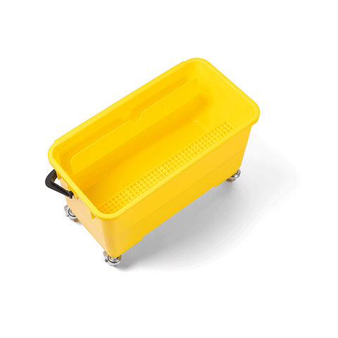 Filta Window Bucket With Wheels & Trays 22L - Yellow