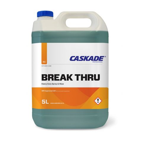 Caskade Break Thru H/Duty Cleaner Degreaser 5L