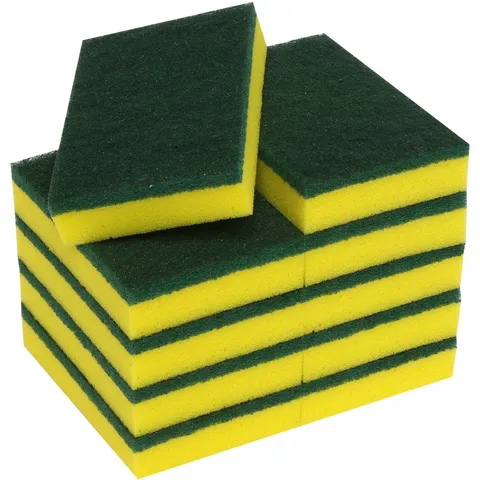 Filta Sponge Scourer Green / Yellow 150x100mm