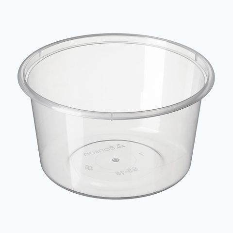 Bonson Round 440ml Clear Round container