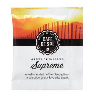 Healthpak Cafe De Sol Supreme Coffee Sachet 500 units per ctn