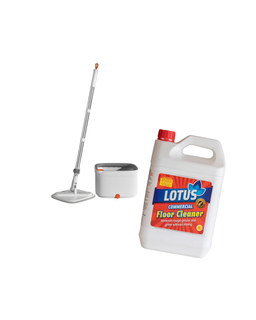 Durablend Mop & 5L Lotus Floor Cleaner