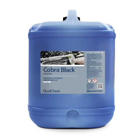 QualChem Cobra Black Vehicle Wash - 20 Ltr