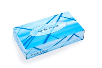 Pacific Pearl 2 ply Facial Tissue 200 per pk
