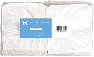 Matthews #4 Confectionery Bag 200mm x 240mm 1000 units per pk ( FBW04)