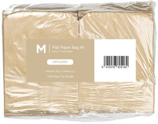 Matthews #1 Flat Brown Paper Bag 1000 units per pkt ( 200-201)