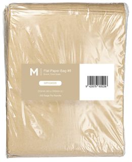 Matthews #8 Flat Brown Paper Bag 255x330mm 500pk