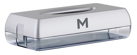 Matthews Flat Tissue Dispenser - Silver 100 Sheet Box