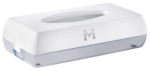 Matthews Flat Tissue Dispenser - White 100 Sheet Box