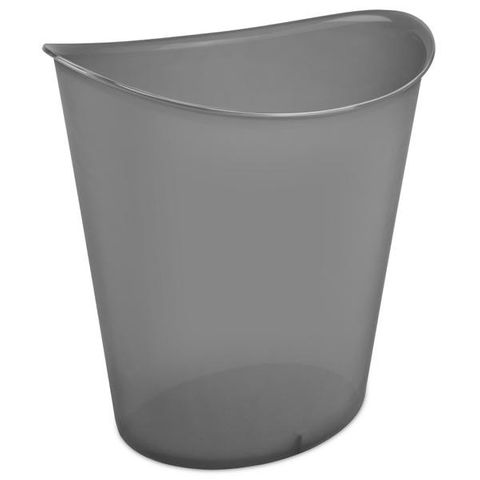 Sterilite 11.4L Oval Under Desk Rubbish Bin