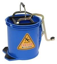 Matthews Blue Wide Mouth Mop Wringer Bucket 16L