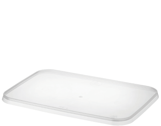 MicroReady Rectangular Container Lid 50 units per slve