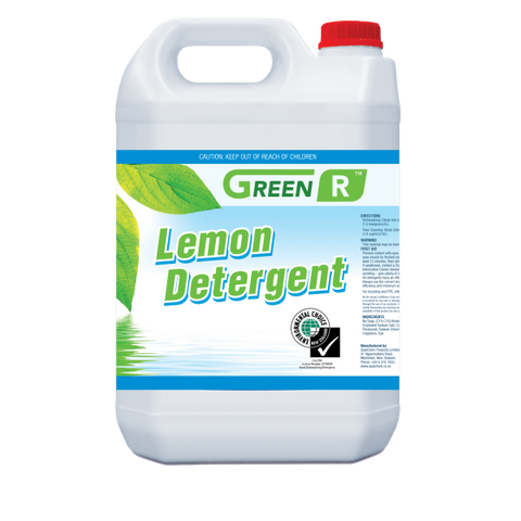 Qualchem GreenR Lemon Detergent 5 Ltr