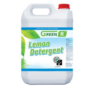 Qualchem GreenR Lemon Detergent 5 Ltr