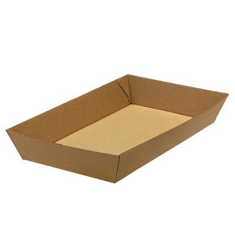 Green Choice Tray - #5 Base 255Lx179Wx58mmH Corrugate 50slve