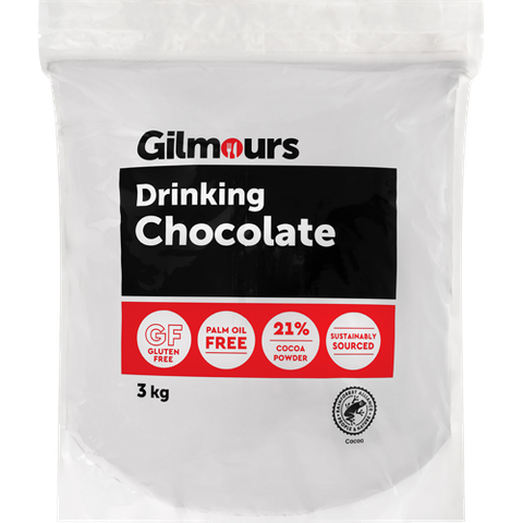 Gilmours Premium Drinking Chocolate 3kg