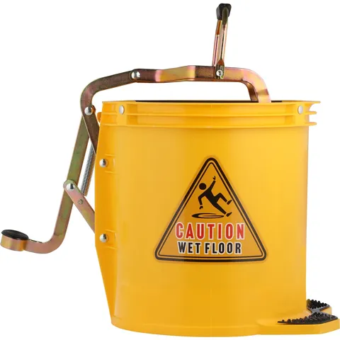 Filta Yellow Wide Mouth Mop Wringer Bucket 16L