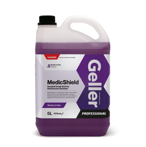 Geller 5L Medicshield Disinfectant / Sanitiser