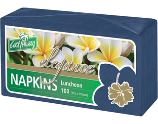 MPM Castaway Napkin Lunch Dark Blue Elegance