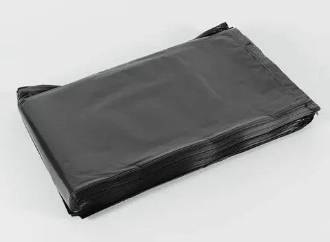 Coastal 60L 30mu Recycled Bin Liner Black 650x900mm 50 per Slve