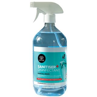 Lotus 1L Hospital Grade Sanitiser Disinfectant