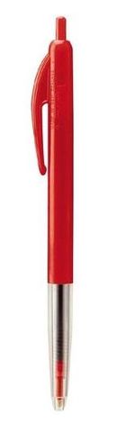 Bic Clic Red Ball Point Pen 10pk