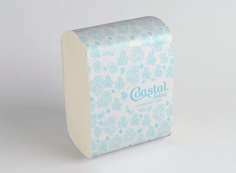 Coastal Half Wipe Slimfold Paper Towel
