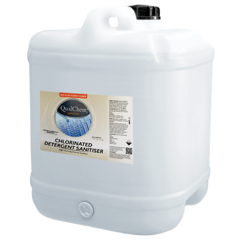 QualChem Chlorinated Detergent Sanitizer 20 Ltr