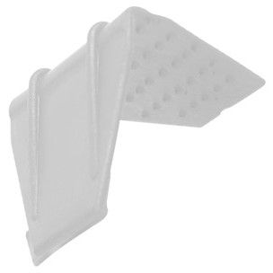 Matthews White Corner Protectors 50x45mm x19mm Polypropylene 1000Box