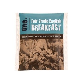 Healthpak One Fair Trade English Breakfast tea bags 200Ctn