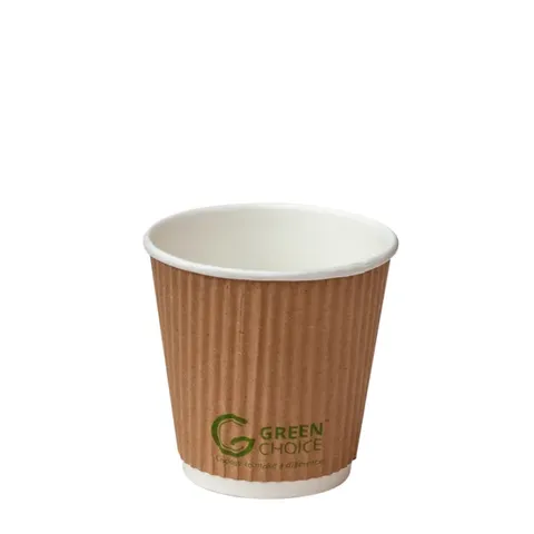 Green Choice Ripple Wall Cup 12oz 25 units per slve