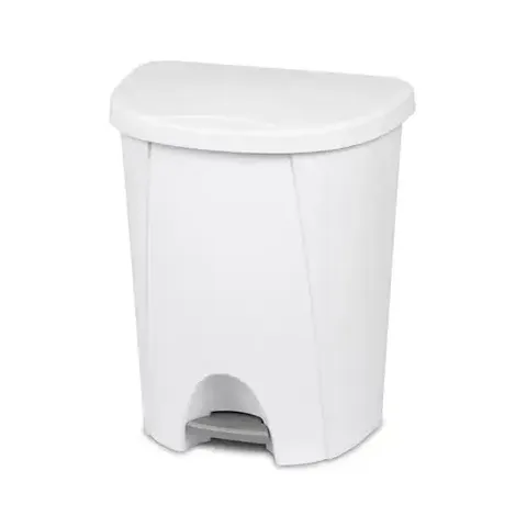 Sterilite Step On Tidy - 25 Ltr White