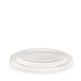 Biopak 500-1,000ml RPET Kraft BioBowl Lid 50 units per slve Hot/Cold Friendly
