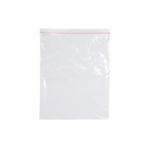 Matthews Resealable 255X305mm Polyethylene Bag Clear 50mu 50Slve