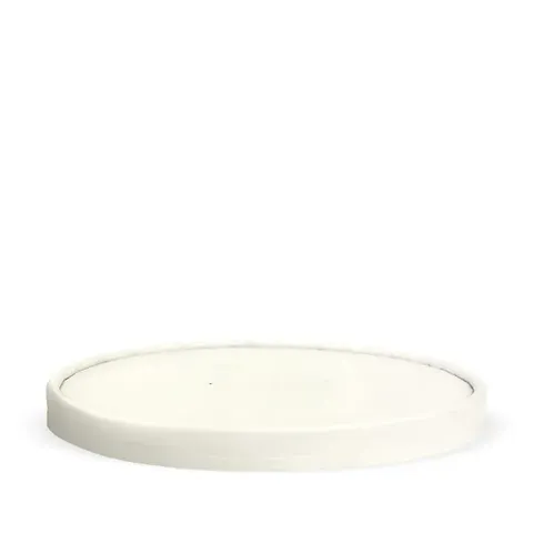 Biopak 1300ml White Biobowl Lid 50 units per slve