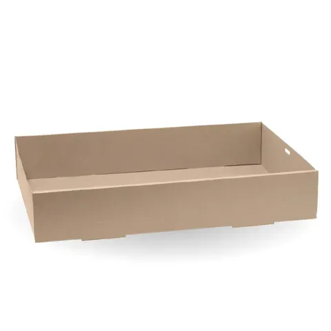 Biopak Extra Large BioBoard Catering Tray Base ea