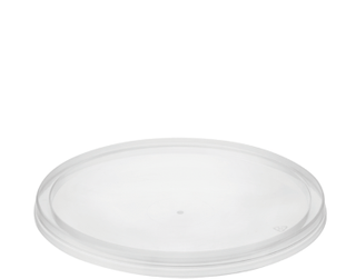 Castaway Microready Round Flat Takeaway Container Lids