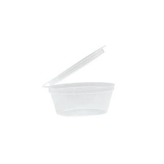 Emperor 35ml Sauce / Portion Cup with Lid Attached TCC035 50 units per slve