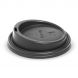 Biopak PLA Black Lid 80mm For 6,8,10,12oz Cups 50 units per slve