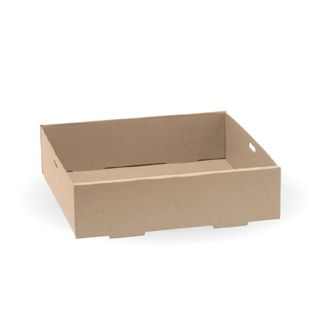 Biopak Small BioBoard Catering Tray Base ea