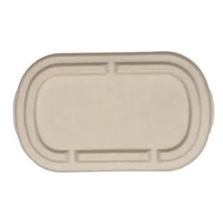Green Choice Sugar Cane Food Box Lid For 1000ml Container 50 units per slve