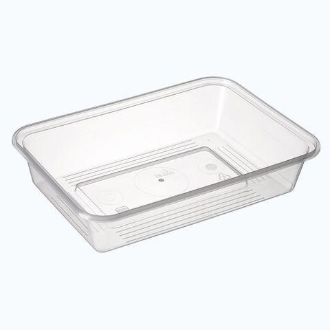 Bonson 980ml Wide Base 220&times;149&times;49mm Container 100Slve