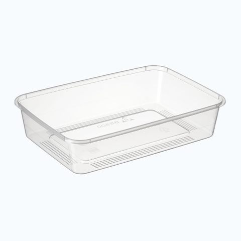 Bonson 500ml Rectangular 173&times;119&times;38mm Container 100Slve
