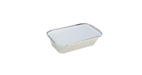 Unipak Foil Rectangular Small Takeaway Container With Lid 125 units per slve