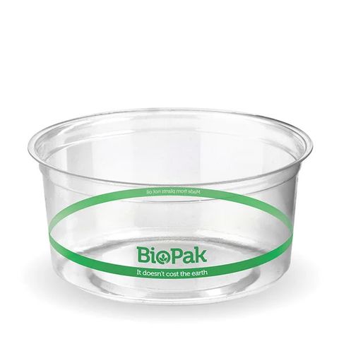 Biopak 360ml Clear BioBowl 50 units per slve